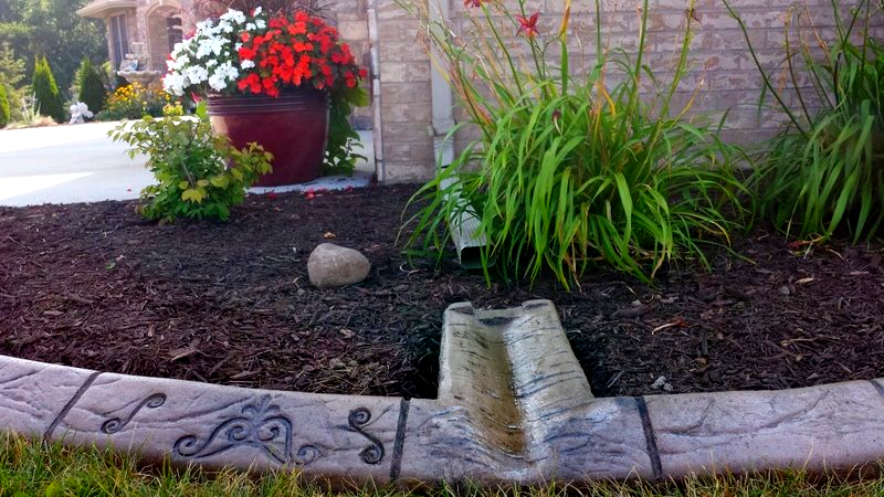 decorative flower bed borders Appleton