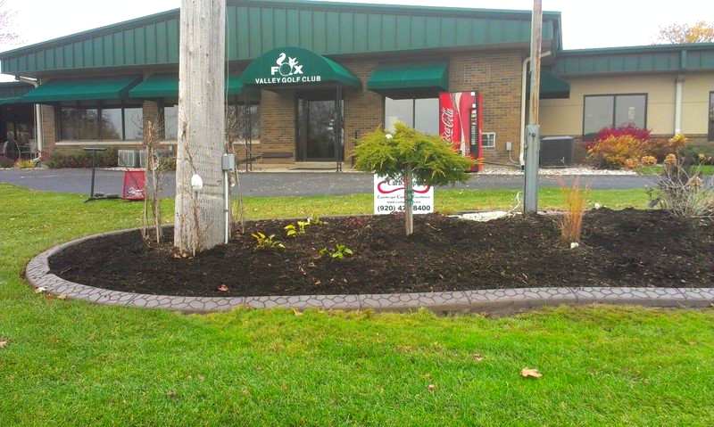 concrete landscape borders Fox Valley