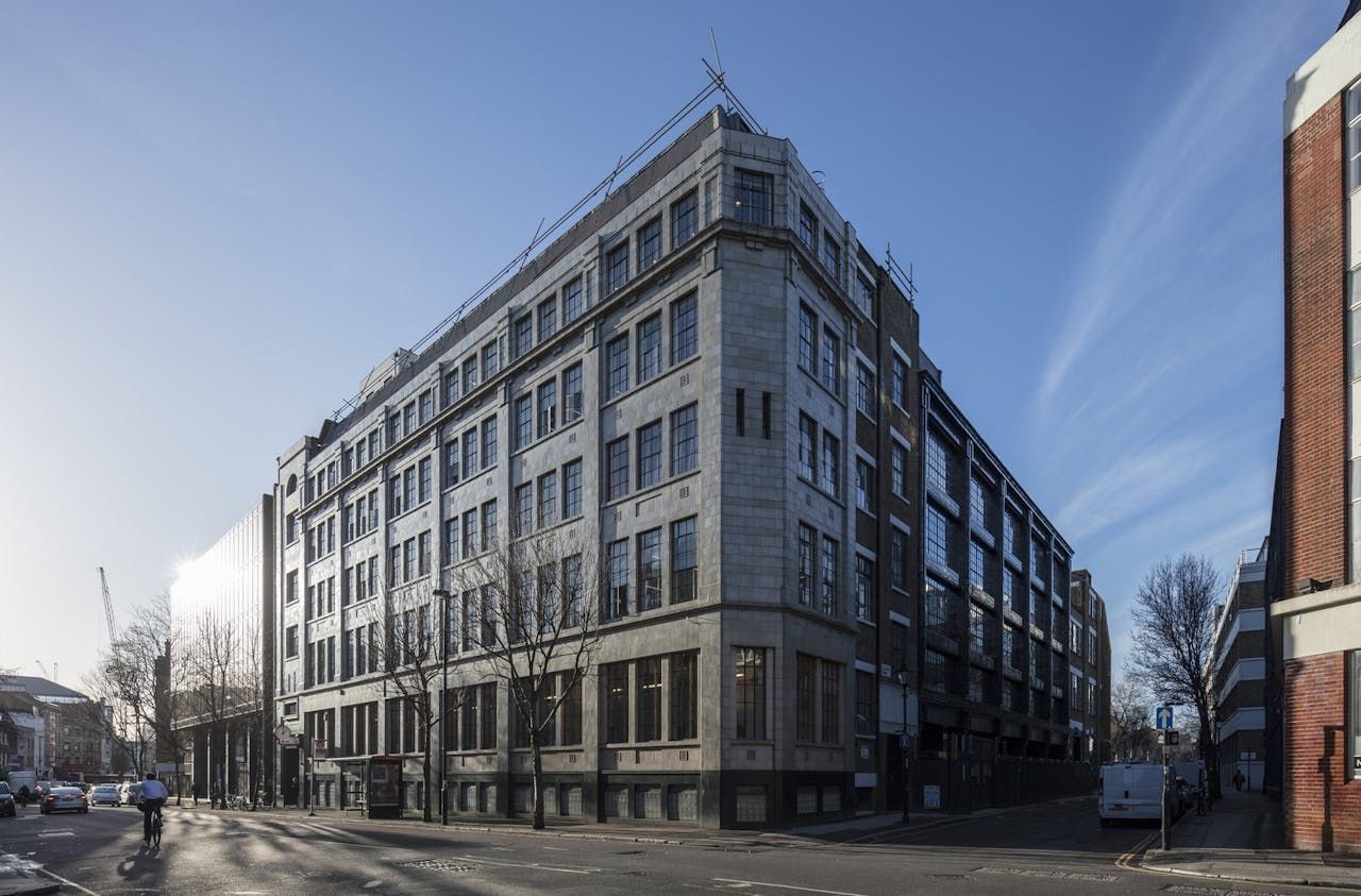 Commercial office cleaning team working in Clerkenwell London