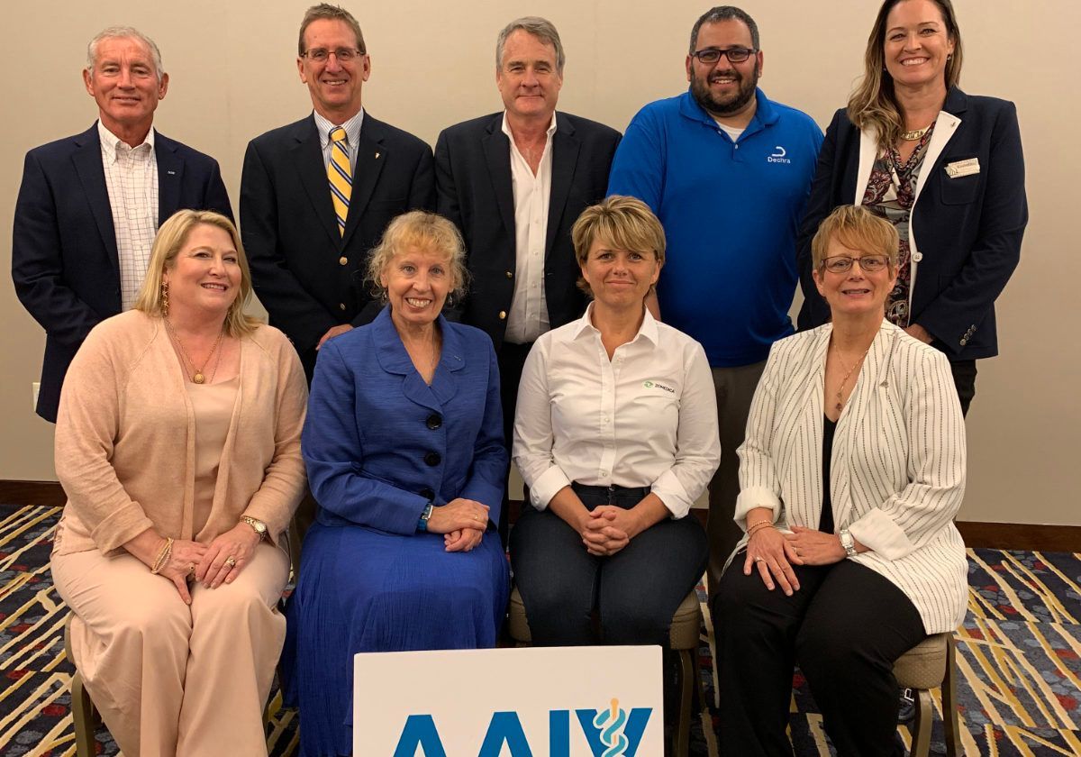 019 board photo at conference