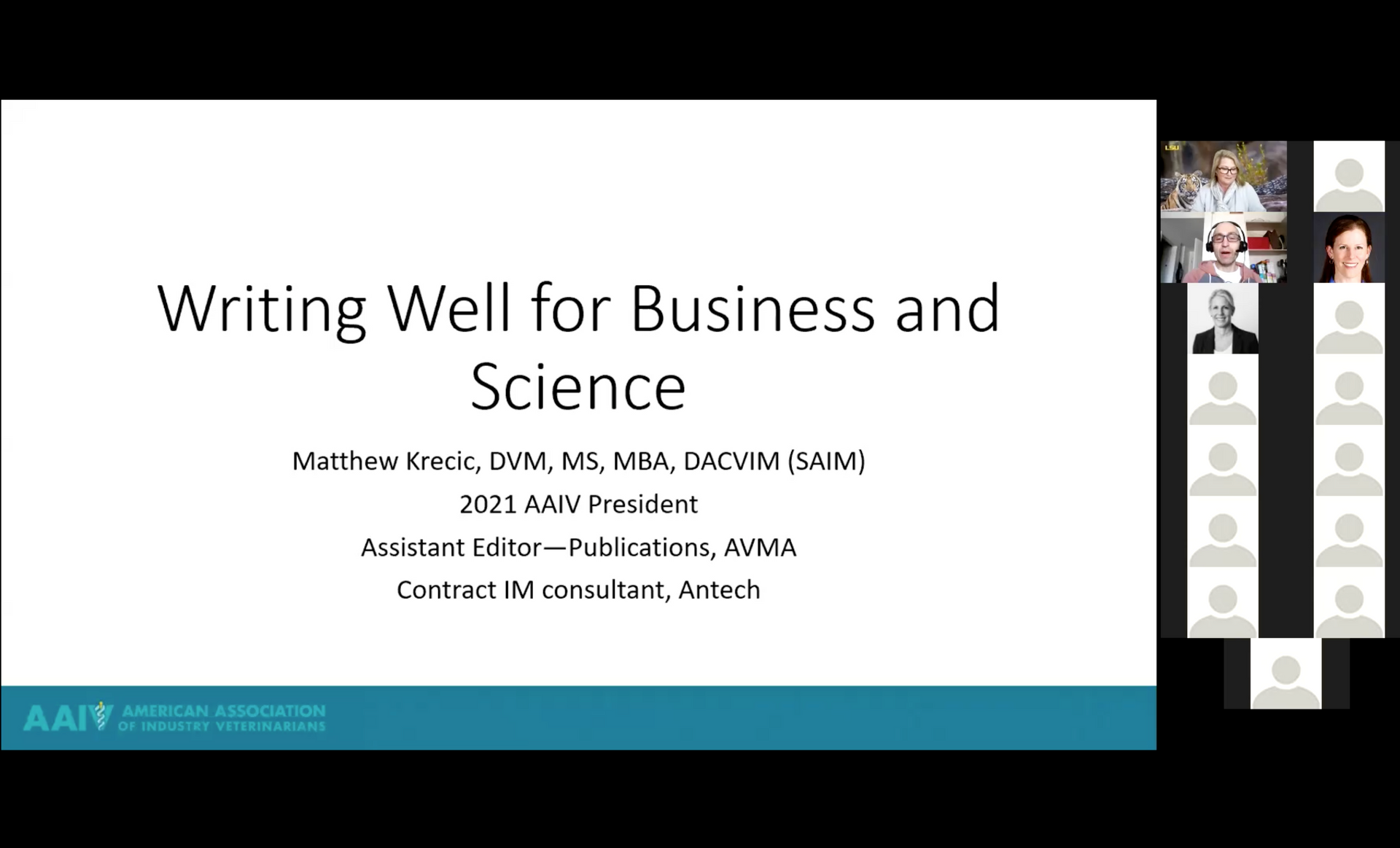 Writing Well for Business and Science webinar thumbnail
