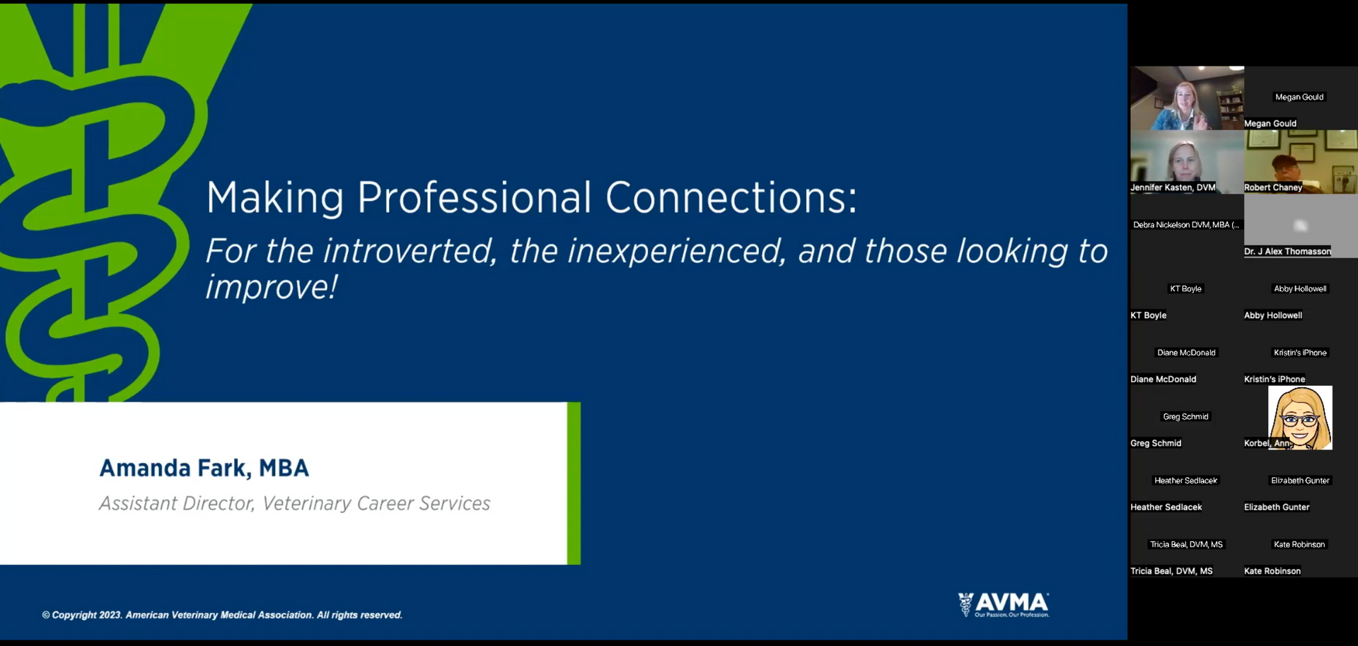 Making Professional Connections webinar thumbnail