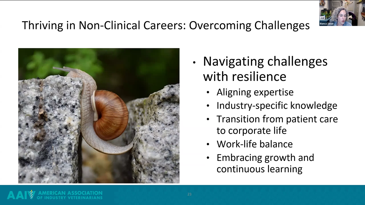 How to break into non-clinical vet jobs webinar recording thumbnail