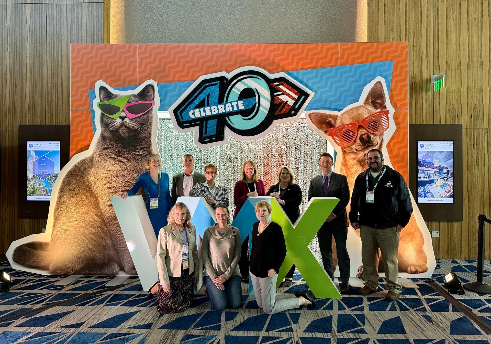 AAIV board members at VMX 40 conference