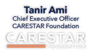 Tanir ami is the chief executive officer of the carestar foundation