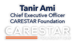 Tanir ami is the chief executive officer of the carestar foundation