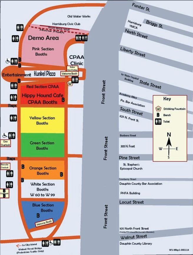 Central Pennsylvania Animal Alliance - Map of Woof Stock