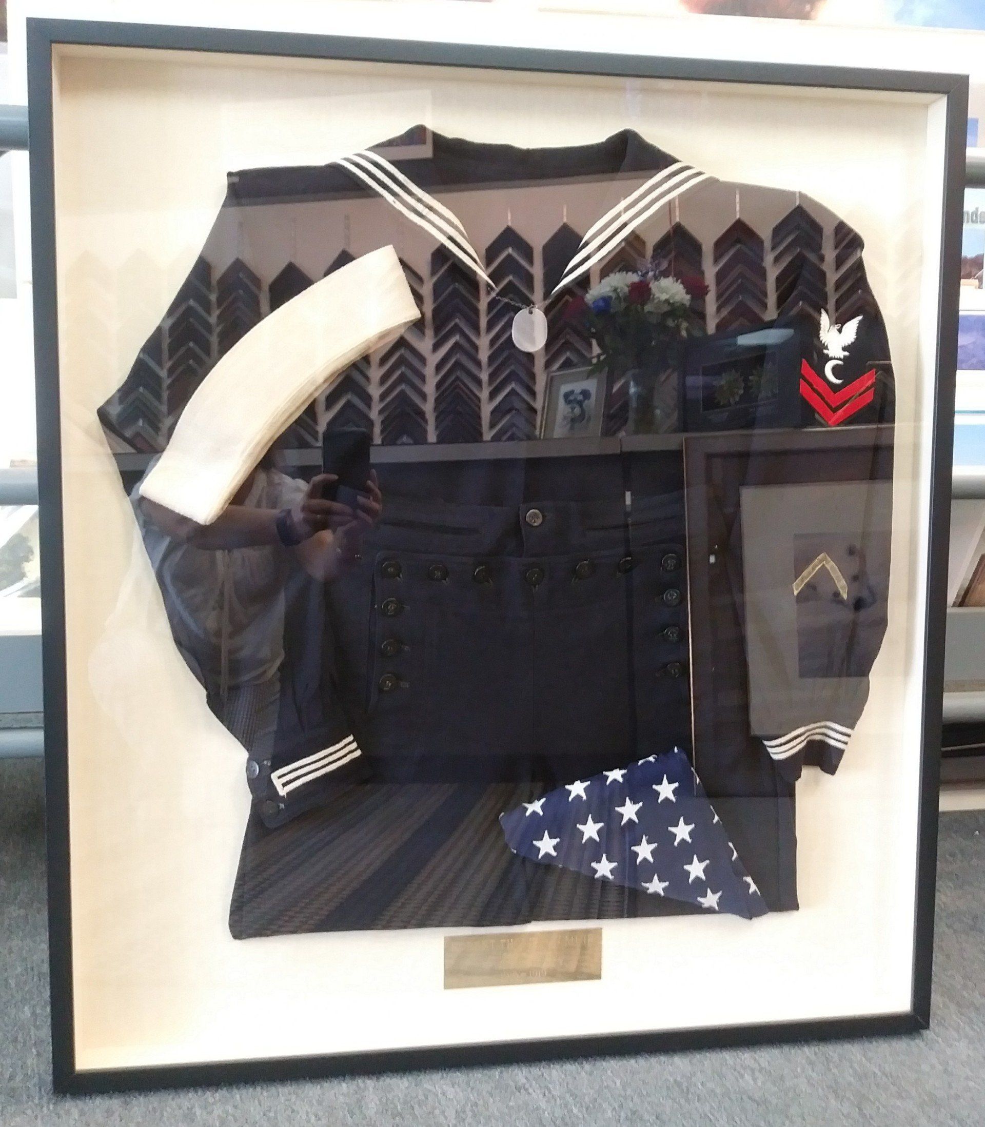 World War I Uniform Shadow Box