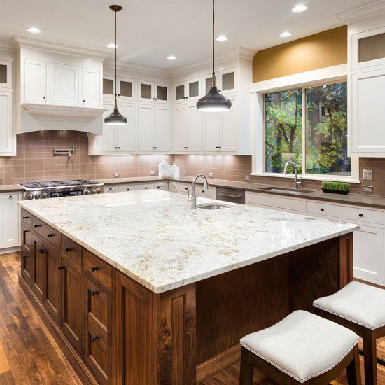 Large Kitchen Interior — Clifton, TX — Leon's Floor Covering
