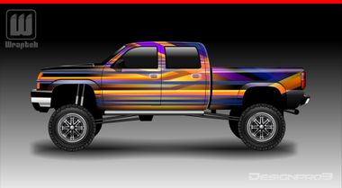 Custom Truck Wrap Bonita Springs