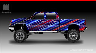 Custom Truck Wrap Cape Coral