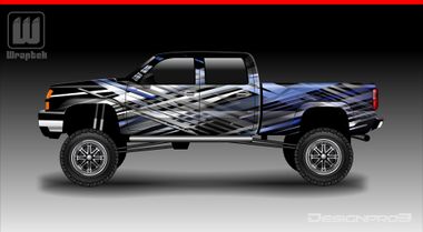 Custom Truck Wrap Estero