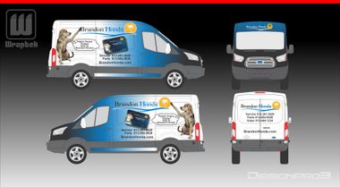 Company Van Wrap Port Charlotte