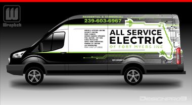 Company Van Wrap North Fort Myers