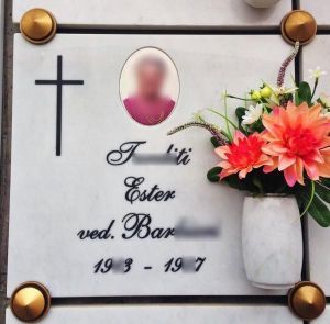 cellette con incisione nome