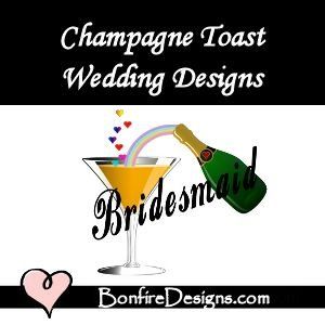 Champagne Toast Bridesmaid