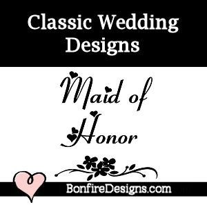 Classic Maid Of Honor Designs