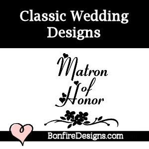 Classic Matron of Honor Designs