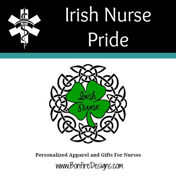 Irish Nurse Pride Personalized Gifts