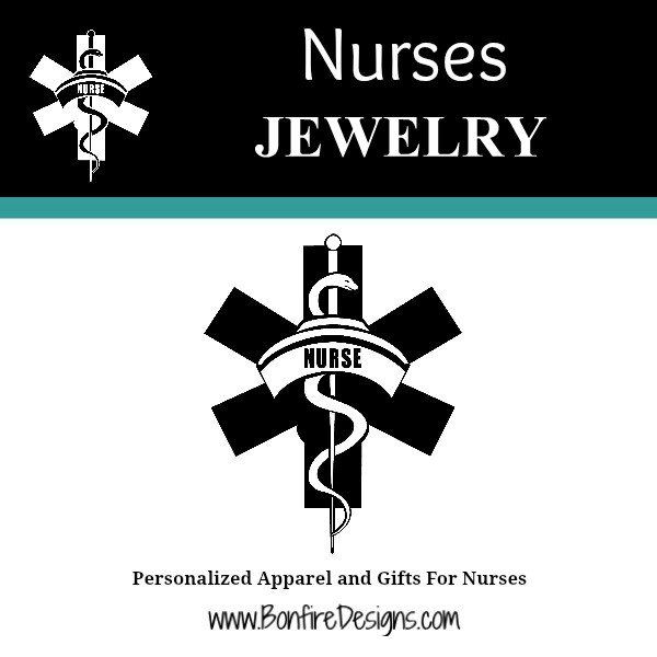 RN and LPN Nurse Jewelry Personalized