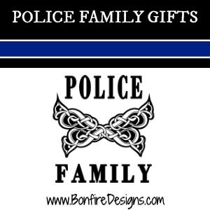 Police Family Gifts and Apparel Personalized