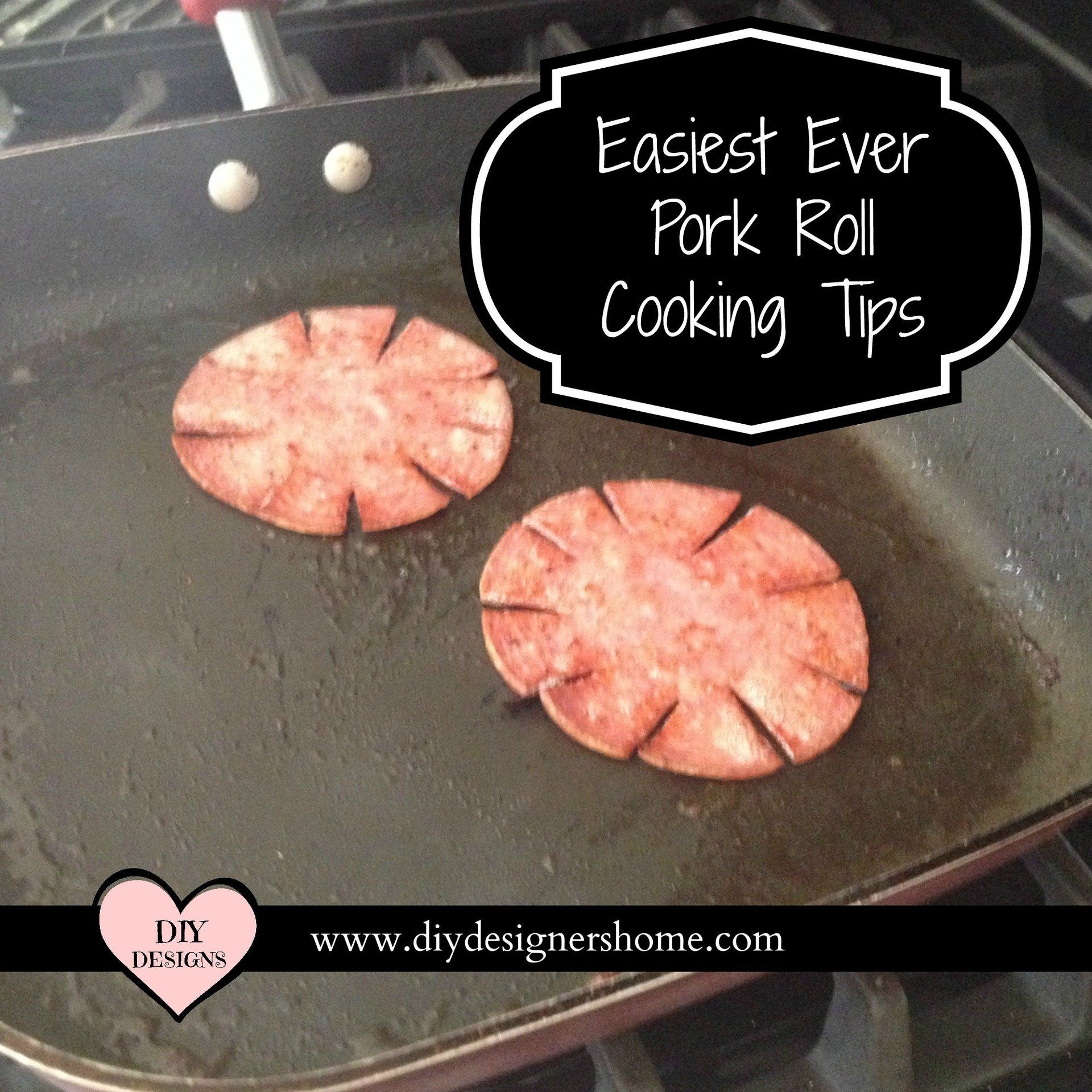 How To Cook Pork Roll NJ Style