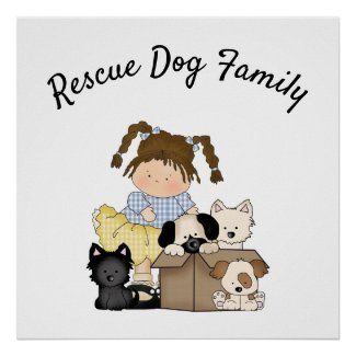 Rescue Dog Family Personalized Gifts