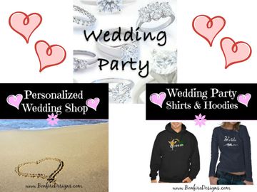 Wedding Party Favors, Gifts and Apparel