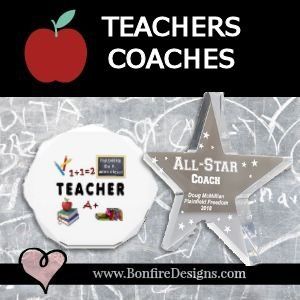 Teachers Holiday Gifts and Christmas Ornaments