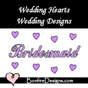 Wedding Hearts Bridesmaids