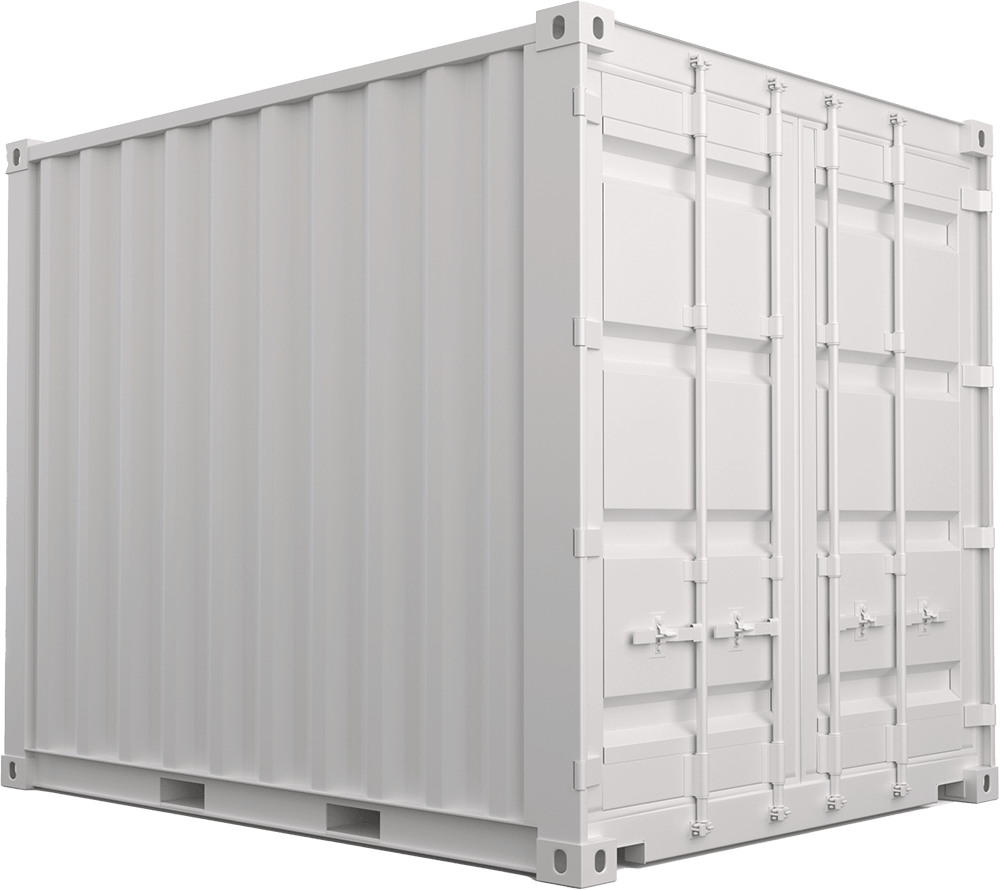 White Shipping Container — Saranac Lake, NY — Madden’s Transfer & Storage
