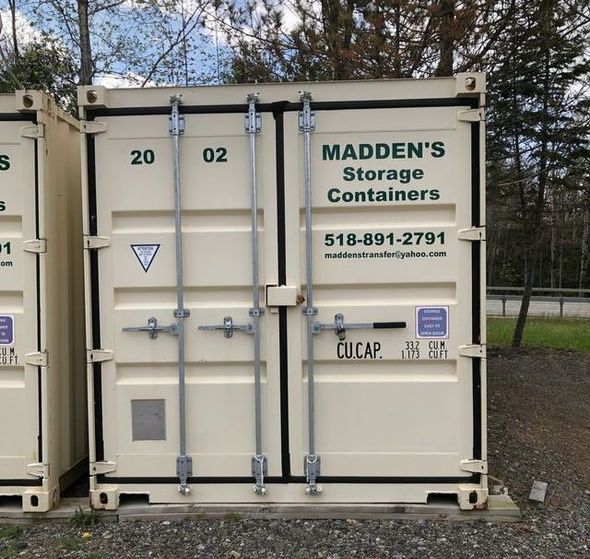 Open Shipping Container — Saranac Lake, NY — Madden’s Transfer & Storage