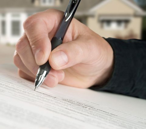 Signing in a Form — Granite Falls, NC — Hamby & Hamby PA