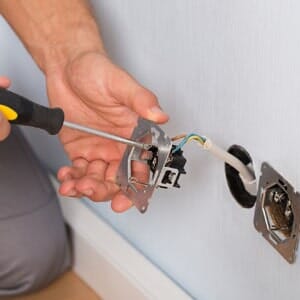 Installing Wall Socket — Tampa, Florida — Howard's Electrical Services Co.
