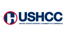 The logo for the united states hispanic chamber of commerce