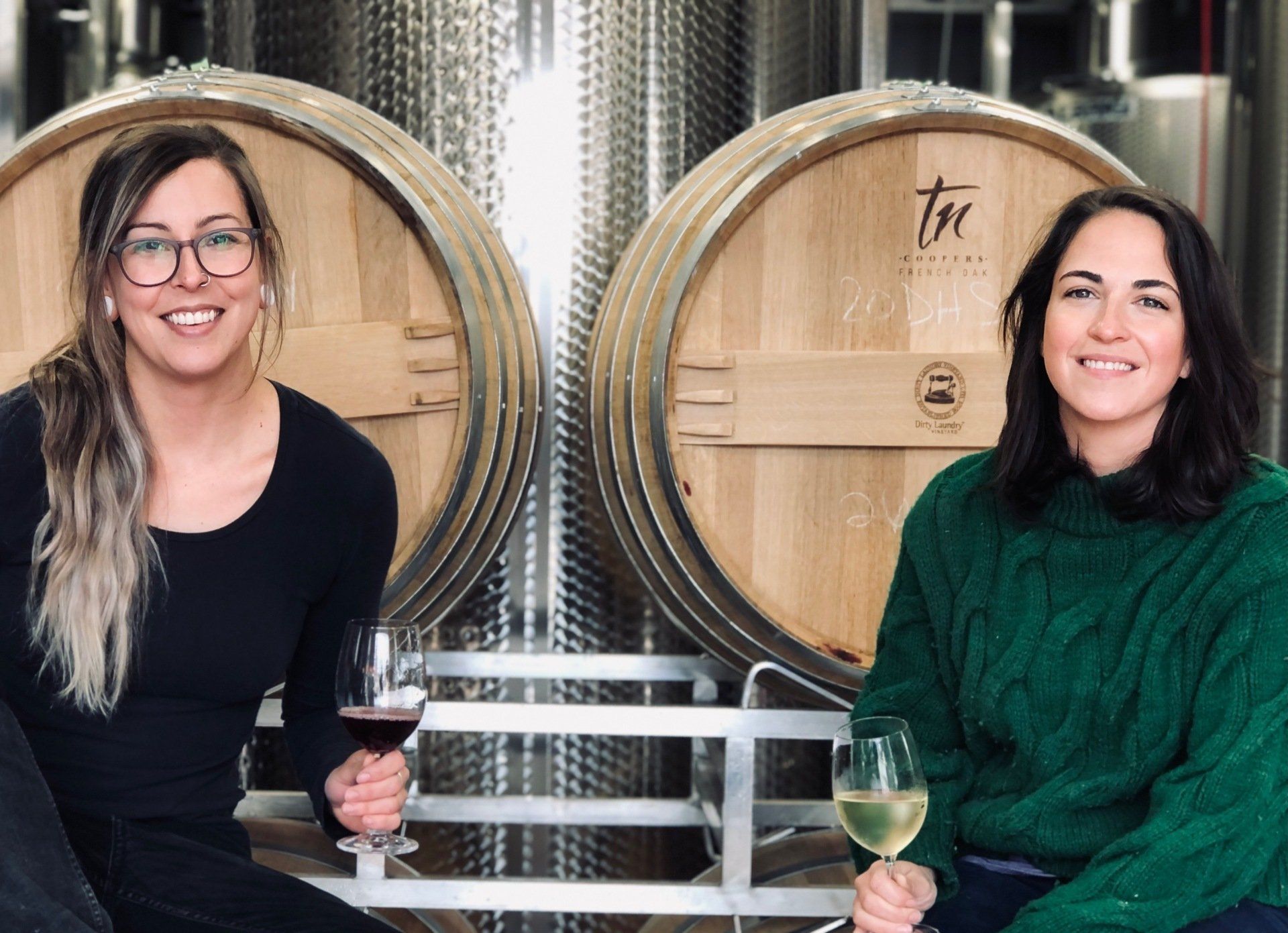 Bree and Stephanie - The Women Behind The Wine