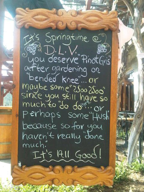 A chalkboard that says springtime on it