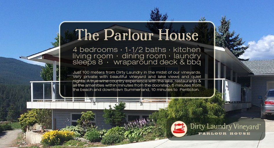 A house with a sign that says the parlour house