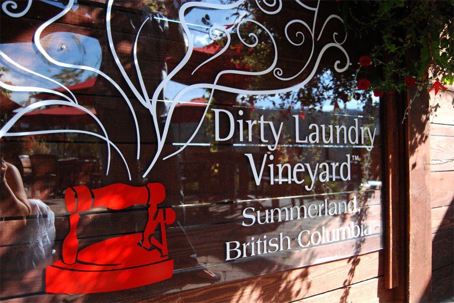 Dirty laundry vineyard is located in summerland british columbia