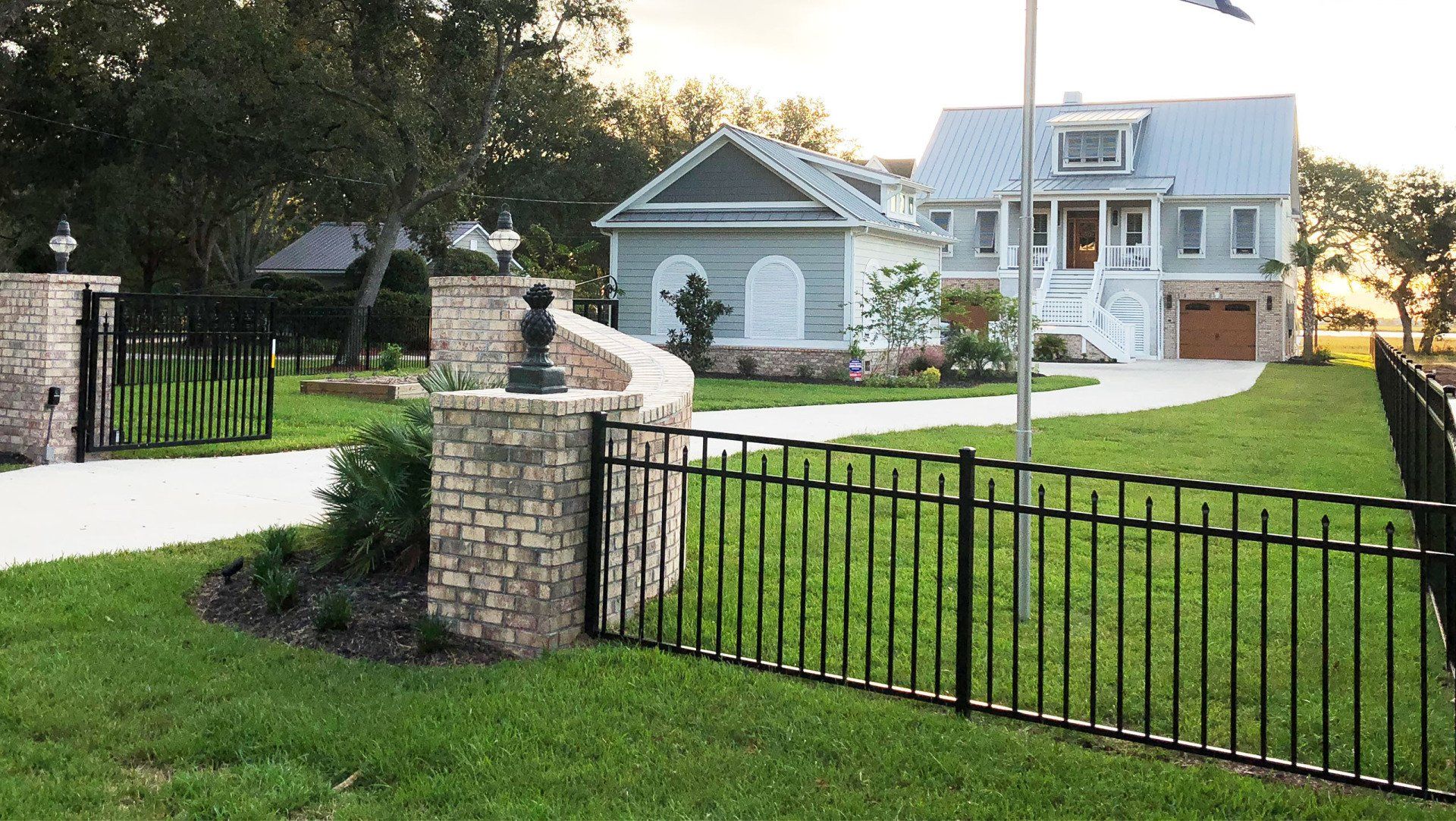 Ornamental Aluminum Fence