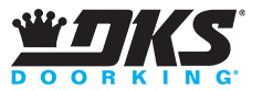 DKS Doorking logo & navigation