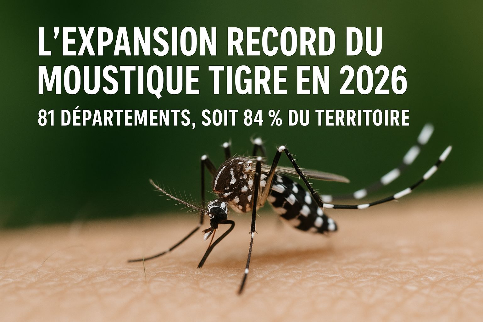 expansion du moustique tigre en France
