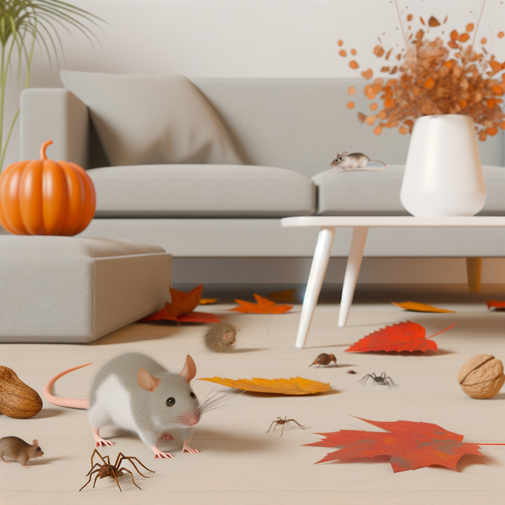 souris dans un salon