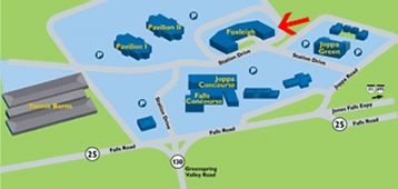 Campus Map, Capital Strategies in Lutherville, MD