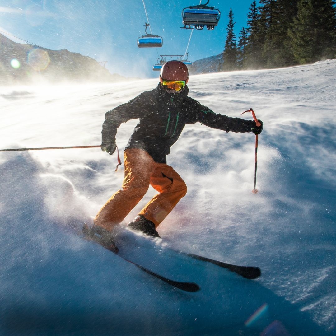 Personal training for skiing