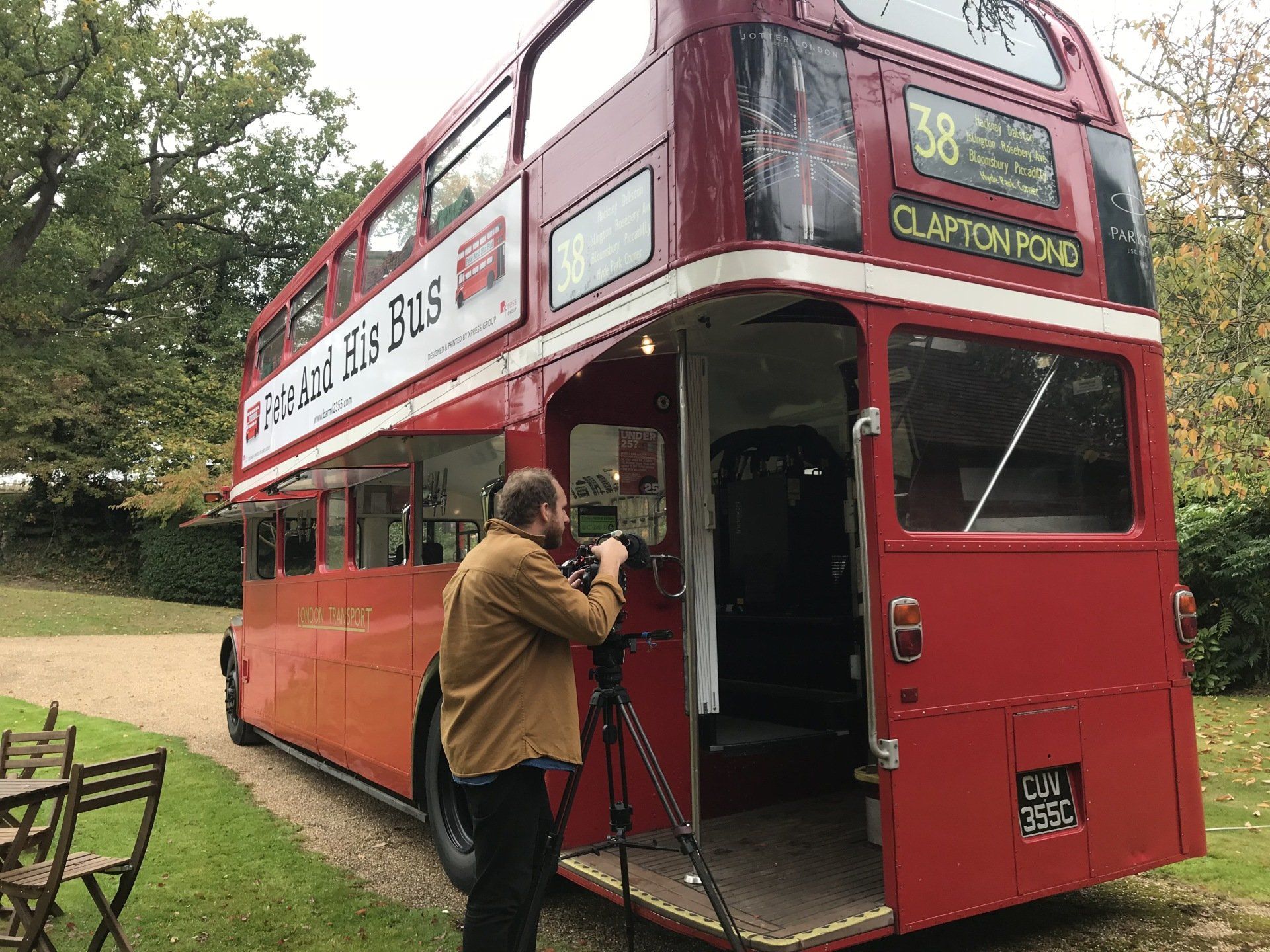 Peter and his bus the show