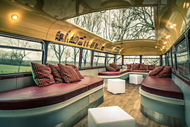Routemaster bus bar lounge 