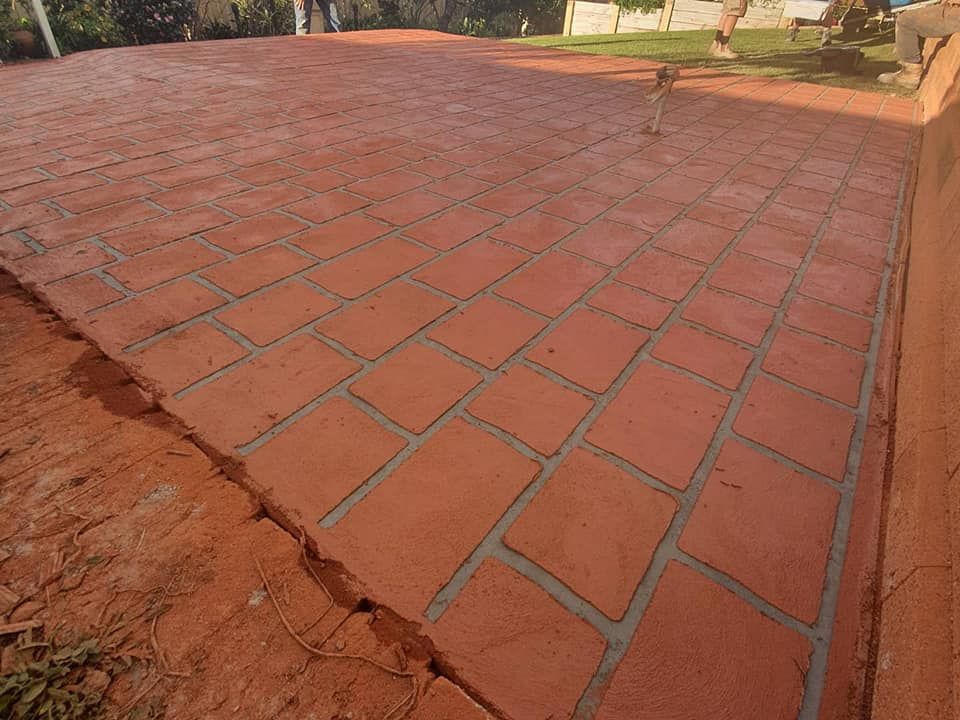 A Red Brick Walkway – Wollongong, NSW - Illawarra Decorative Concreting