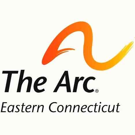 The Arc Eastern Connecticut logo: orange