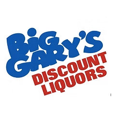 Logo for Bigy's Discount Liquors, blue